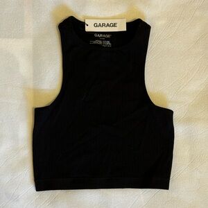 garage crop top